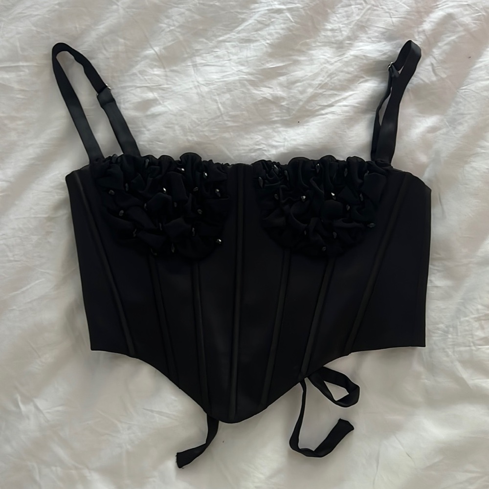 MESHKI corset top